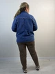 Ветровка коттоновая, под джинс Голубой 519/4XL - изображение 9