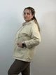 Куртка-ветровка коттоновая оверсайз Бежевый 1171/4XL - изображение 5