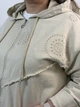 Куртка-ветровка коттоновая оверсайз Бежевый 1171/3XL - изображение 8