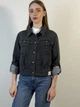 Кроп-жакет котоновий S-3xl Чорний 541Nч/3XL - зображення 1