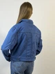 Кроп-жакет коттоновый S-3xl Темный джинс 541Nтд/S - изображение 8