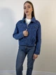 Кроп-жакет коттоновый S-3xl Темный джинс 541Nтд/S - изображение 6