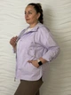 Куртка-ветровка Весна-Лето Лавандовый 995/4XL - изображение 9