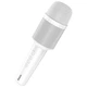 Караоке мікрофон Bluetooth Hoco DBK1 Портативна Колонка 1200 mAh Bluetooth 5.0 USB/TF/AUX/3,5-мм 6г для караоке Білий - изображение 1