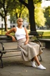 Спідниця «Khaki Charm» by Geordio Armani хакі 40 - зображення 2