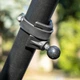 Кріплення RAM Mounts основа-хомут з кулею 1" (B) на трубу / рейлінг 1"-2.1" RAM-B-108BU - зображення 2