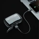 Беспроводные вакуумные Bluetooth-наушники TWS M10 с кейсом-PowerBank (2000 мАч) и дисплеем, Черные - изображение 7
