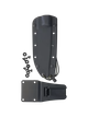 Ніж туристичний для польової кухні Esee Model 6HM Micarta/Black ESEE-6HM-K - изображение 6