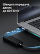 Кабель швидкої зарядки USB Type-C Type-C HAGiBiS USB4 V2.0 240W 80Gbps шнур для ноутбука смартфона планшета передача даних 8K 60Hz кутовий 90°, 50 см - зображення 4
