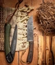 Ніж туристичний для польової кухні Esee Model 6HM Micarta/Black ESEE-6HM-K - изображение 9