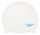 Шапочка для плавания Speedo Moulded Cap, детская, силиконовая, белая, универсальный размер OSFM (8-7099017621) - изображение 1