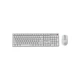 Комплект Gembird Silent Key Pro Business Wireless White (KBS-WMS-01-W-CYRL) - изображение 1