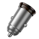 Автомобільний зарядний пристрій HOCO NZ16B Rigorous PD45W(2C) car charger Metal Grey - зображення 4