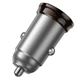 Автомобільний зарядний пристрій HOCO NZ16 Rigorous single port PD30W car charger Metal Grey - зображення 4