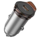 Автомобільний зарядний пристрій HOCO NZ16 Rigorous single port PD30W car charger Metal Grey - зображення 5