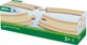 Dodatkowe szyny Brio Toy Trains Large Curved Train Track 4 elementy (7312350333428) - obraz 1