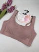Спортивный топ с застёжкой на крючках 5967, XXL (BC 85-90), Пудра - изображение 1