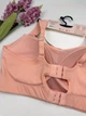 Спортивный топ с застёжкой на крючках 5967, XL (BC 75-80), Персиковый - изображение 5