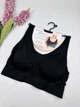 Топ Ouno с регулируемыми бретелями, 5XL, Чёрный - изображение 1