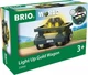 Wagon Brio Light Up Gold Wagon 2 elementy (7312350338966) - obraz 1