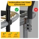 Батут з внутрішньою захисною сіткою 252 см LEOBRO Premium Pro 8FT GREEN (LB-1099) (LEO_LB-1099) - изображение 2