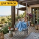 Підвісне плетене крісло-гойдалка LEOBRO Boho XL 80 см Grey з подушкою (LB-1107) (LEO_LB-1107) - изображение 10