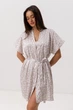 Халат жіночий літній BARWA garments 0242 L Капучино (2110002423658) - зображення 4