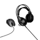 Набор Gaming Combo HOCO DI86 Handsome luminous keyboard mouse headset set (UA/EN/ua Layouts), USB, black - изображение 4
