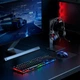 Набор Gaming Combo HOCO DI86 Handsome luminous keyboard mouse headset set (UA/EN/ua Layouts), USB, black - изображение 8