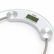 Напольные электронные весы Health Mini Scale 2003A, стеклянная платформа, нагрузка до 180 кг - изображение 4