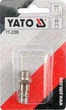 Быстросъёмный наконечник YATO, наружная резьба 1/4" - изображение 2