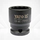 Ударная двенадцатигранная головка 24 мм квадрат 1/2" YATO YT-1027 для гайковерта - изображение 1