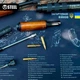 Килимок STEEL з кресленням АК-47/АК-74 для чищення зброї (з вибух-схемою) - изображение 4
