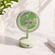 Аккумуляторный вентилятора Table Mini Fan Салатовый, настольный мини вентилятор (1011155-LightGreen-3) - изображение 1