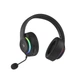 Гарнітура ігрова A4Tech бездротова Bloody GR520 (Black) з RGB підсвічуванням, чорний колір - зображення 10