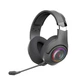 Гарнітура ігрова A4Tech Bloody GR270 (Black) з RGB підсвічуванням, чорний колір, Bluetooth v5.2 + 2.4GHz + 3.5 Jack - изображение 2