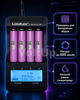 Аккумулятор Samsung 18650 3500 мАч 3.7 В - Li-Ion батарея для фонарей, повербанков и электронных сборок - изображение 3