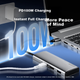 Док-станция Lenovo Type-C, USB 3.2-концентратор, передача данных 10 Гбит/с, преобразователь HDMI 4K 60 Гц, док-станция расширения PD100W, BY06-C2 (металлический корпус) - изображение 7