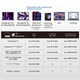 Kensington Four-Screen Display Type-C Hub, USB Expansion Dock, 11-дюймовый адаптер для ноутбука, функция зеркального отображения экрана 4K, два порта HDMI/DP, поддержка питания PD, устройство чтения SD-карт, UH1510 - изображение 9