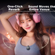 Микрофон Soaiy SA-V6 петличный беспроводной с зажимом для стриминга/интервью, Type-C - изображение 6