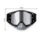 Мото очки 100% C3 Black + Gray для кроссового шлема ветрозащитные солнцезащитные - зображення 6