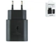Мережевий зарядний пристрій Samsung 1USB-C PD 45 W 100-240V чорний - зображення 4