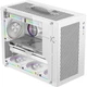 Корпус PowerTrain Unknown Player X100 PRO, формат MATX, стеклянная боковая панель, водяное охлаждение 240 мм, белый - изображение 1