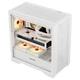 Корпус комп'ютера Great Wall Ice Frost X7W White (материнська плата з кріпленням на задній панелі, магнітна залізна панель, товщина 0,75 мм, легке розбирання з чотирьох боків, підтримка водяного охолодження 360 мм, 9 позицій для вентиляторів, 5090) - изображение 9