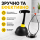 Вантуз и щуп для прочистки труб универсальный комплект для раковины ванны унитаза и канализации - изображение 5