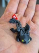 Брелок Дракон Беззубик Mini Flexi Toothless Pocket Dragon 8 См 3Д Печать - изображение 5
