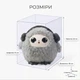 Интерактивная игрушка с искусственным интеллектом Holly H-21036 озвучивание на украинском языке, голосовое общение на 50+ языках, игры, сказки, новости, LED-глаза, WiFi - изображение 3