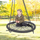 Качели гнездо аиста LUX 100 см Just Fun черный (3060BL) - изображение 2