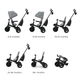 Трехколесный велосипед Kinderkraft Aveo 2 Plus Grey (KRAVEO02GRY0000) - изображение 10