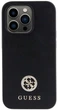 Etui na smartfon Guess 4G Strass Metal Logo do Apple iPhone 15 Pro Black (3666339150747) - obraz 1